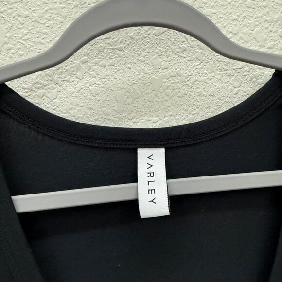 Varley Black Sleeveless Athletic Active Workout Tank Top Shirt Womens size Small - Picture 2 of 9